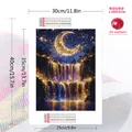 Katze Diamantmalerei Mond 20 bis 70 cm – 2