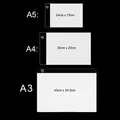 LED Lichtpad A3 A4 A5 dimmbar Augenschutz für Diamantmalerei – 6