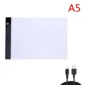 LED Lichtpad A3 A4 A5 dimmbar Augenschutz für Diamantmalerei – Farbe A5 Black
