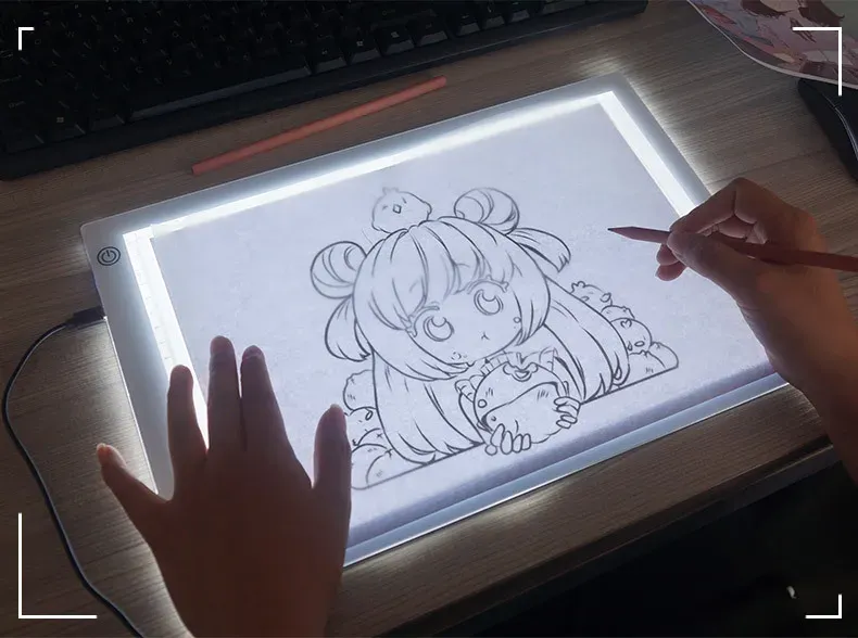 LED Lichtpad A3 A4 dimmbar Augenschutz für Diamantmalerei