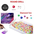 Magie Mädchen Diamant Malerei Kreuz Stich Set Mosaik Stickerei Kinder – 4