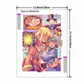Magie Mädchen Diamant Malerei Kreuz Stich Set Mosaik Stickerei Kinder – 2