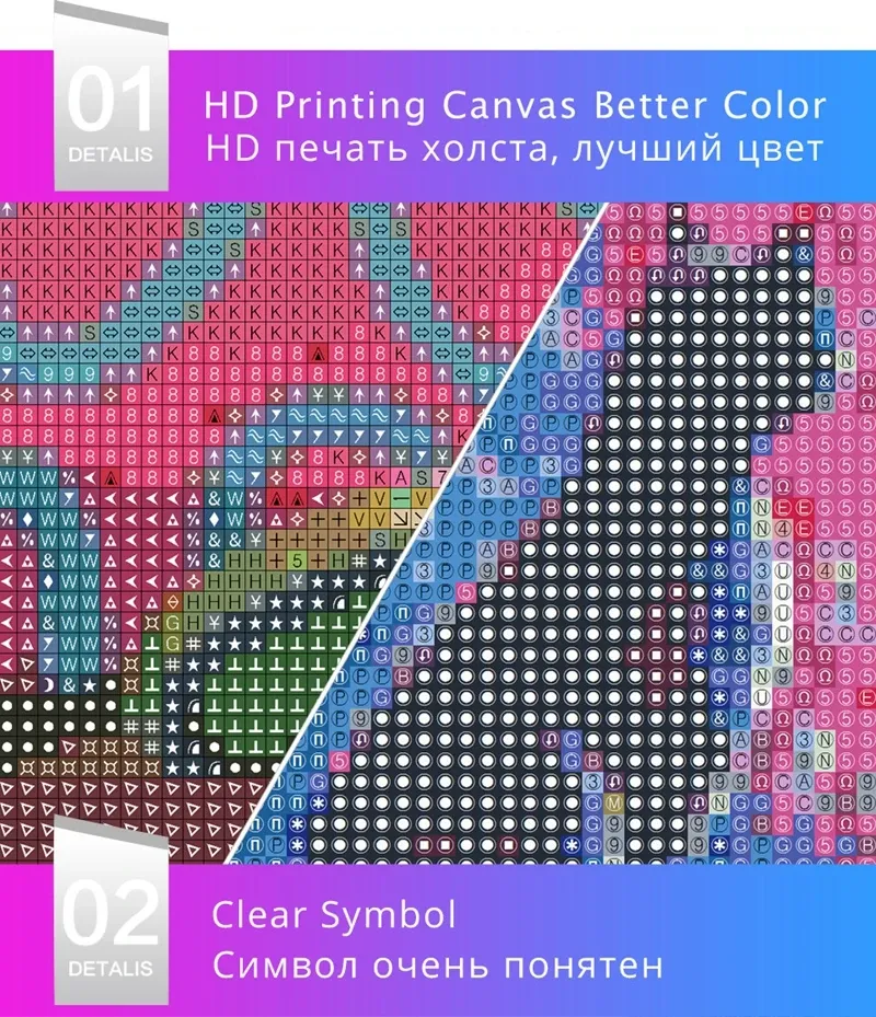 Magie Mädchen Diamant Malerei Kreuz Stich Set Mosaik Stickerei Kinder
