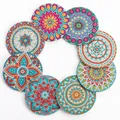 Mandala Diamantmalerei Untersetzer Set 10 x 10 cm Acryl – 6