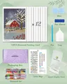 Mini Diamant Kunst Sets für Anfänger 12-teiliges Karton Stil Set – 6