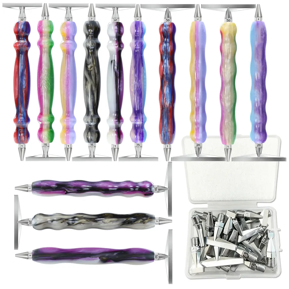 Multifunktionaler Diamond Painting Stift mit Metallspitze
