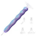 Multifunktionaler Diamond Painting Stift mit Metallspitze – Farbe H-BluePurple