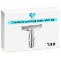 Multifunktionaler Diamond Painting Stift mit Metallspitze – Farbe Hexagon 10 Tips