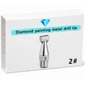 Multifunktionaler Diamond Painting Stift mit Metallspitze – Farbe Hexagon 2 Tips