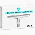 Multifunktionaler Diamond Painting Stift mit Metallspitze – Farbe Hexagon 20 Tips