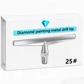 Multifunktionaler Diamond Painting Stift mit Metallspitze – Farbe Hexagon 25 Tips