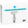 Multifunktionaler Diamond Painting Stift mit Metallspitze – Farbe Hexagon 6 Tips