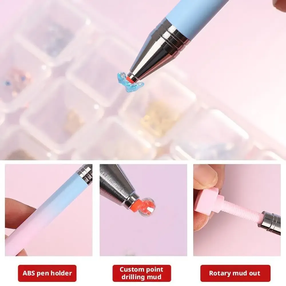 Nachfüllbarer Diamond Painting Wachsstift mit ergonomischem Griff