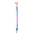 Nachfüllbarer Diamond Painting Wachsstift mit ergonomischem Griff – Farbe Blau (B)