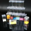 Organizer-Set Diamantmalerei 10 Behälter mit Schiebe- und Klappdeckeln – 4