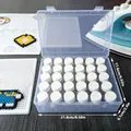 Organizerbox Diamantmalerei für Bastelarbeiten Schmuck und Perlen – Farbe 30 PET Bottles