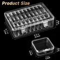 Organizerbox Diamantmalerei für Bastelarbeiten Schmuck und Perlen – Farbe 30 PCS 552H
