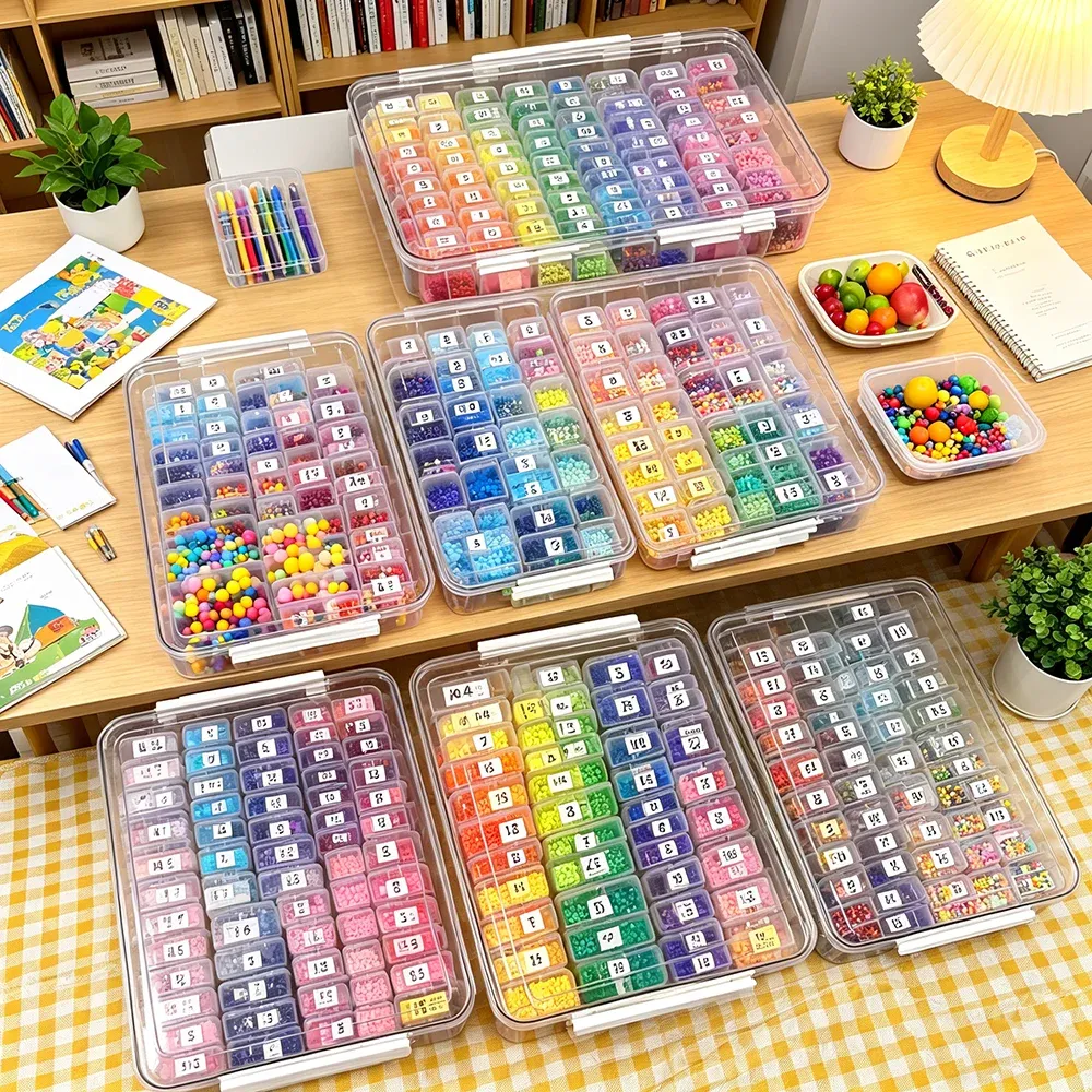 Organizerbox Diamantmalerei für Bastelarbeiten Schmuck und Perlen