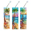 PET Material Marine Landschaft Tier Muster Diamantmalerei Lesezeichen – Farbe SQ077