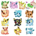 Pokemon Diamantmalerei Aufkleber Set für Kinder und Rucksäcke – Farbe 1Pcs