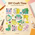 Pokemon Diamantmalerei Aufkleber Set für Kinder und Rucksäcke – 3