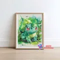 Pokemon Diamantmalerei Set Quadratische Runde Diamanten Mosaik Kunst Geschenk – Farbe C364-4