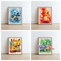 Pokemon Diamantmalerei Set Quadratische Runde Diamanten Mosaik Kunst Geschenk – 1