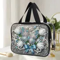 Reisetasche Diamantmalerei mit Kristallen und Blumenmuster – Farbe HZD008