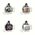Reisetasche Diamantmalerei mit Kristallen und Tiermuster – 3