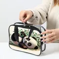 Reisetasche Diamantmalerei mit Kristallen und Tiermuster – 4