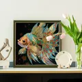 Spezialform Diamantmalerei Goldfisch Set für Erwachsene Anfänger Deko – 4