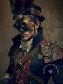 Steampunk mechanisches Diamantmalerei Set Stickerei Kunst Handwerk Deko – Farbe HST94-1