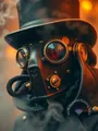 Steampunk mechanisches Diamantmalerei Set Stickerei Kunst Handwerk Deko – Farbe HST94-16