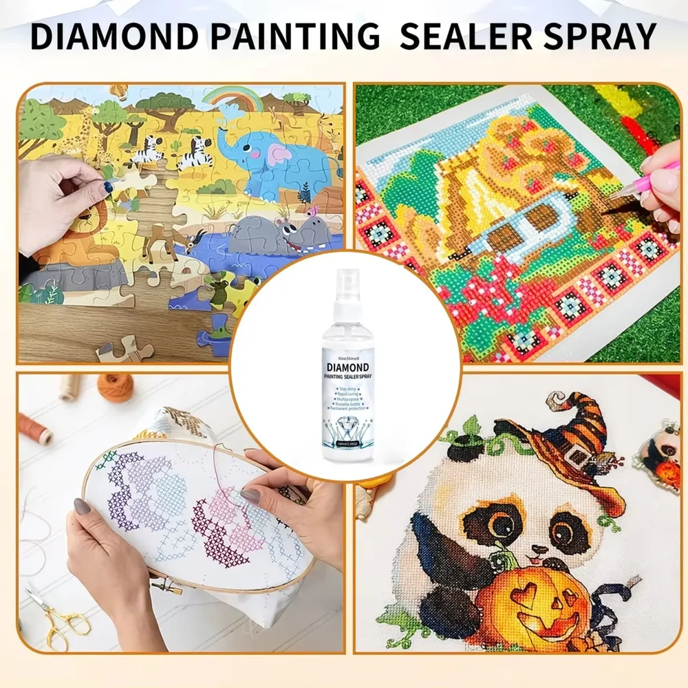 Stone Art Sealer Spray 100 ml schnell trocknend für Diamantmalerei