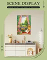 Teestunde Katze Diamantmalerei AB Steine 50 x 70 cm – 5