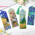 Van Gogh Diamantmalerei Lesezeichen Set mit Quasten für Buchliebhaber – 1