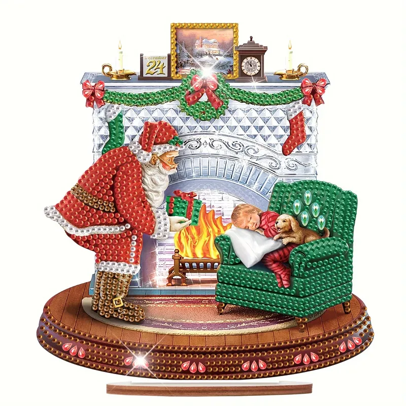 Weihnachten Diamantmalerei Deko Sonderform