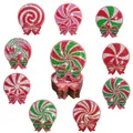 Weihnachts Diamantmalerei Untersetzer Set Holz Anti-Rutsch Party – Farbe AA1560B