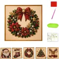 Weihnachts Perlen Diamantmalerei 20 bis 30 cm – 5