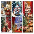 Weihnachts Tier Diamantmalerei 20 bis 70 cm – 1