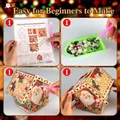 Weihnachtshaus Diamantmalerei Holz 3D Ornamente – 3