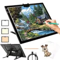 Wiederaufladbares A3 Lichtpad mit Ständer für Diamantmalerei – 1
